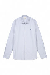 OOTO Camisa oxford rayas Azul