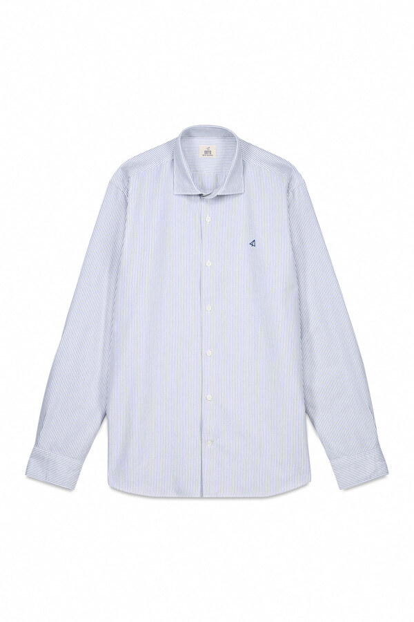 Camisa oxford rayas Camisas de hombre Pedro del Hierro