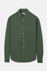Silbon Soft sport shirt Green