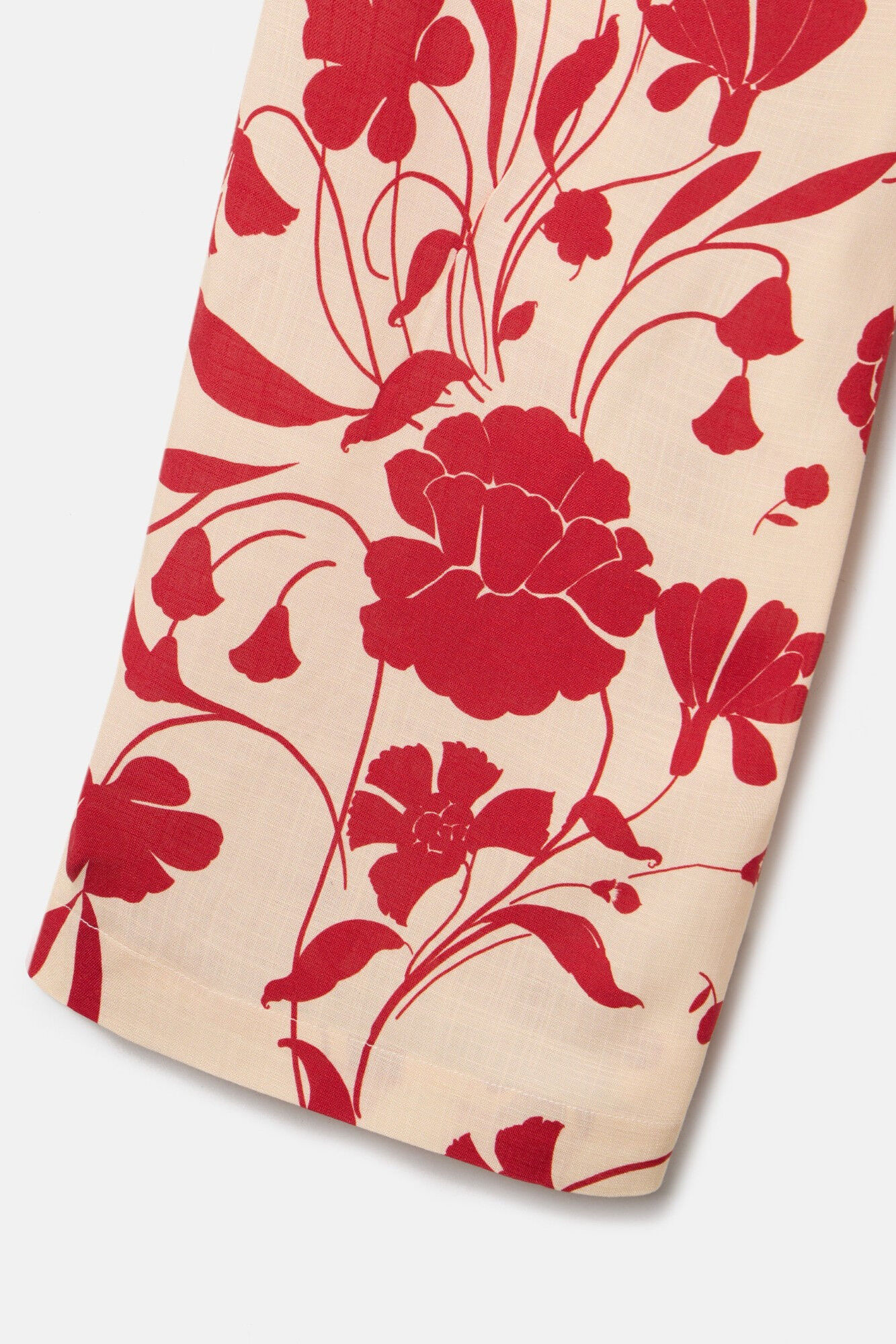 Silbon Cal&ccedil;a palazzo com estampado floral Vermelho