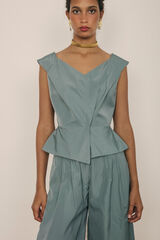 Cherubina Top Esme Azul