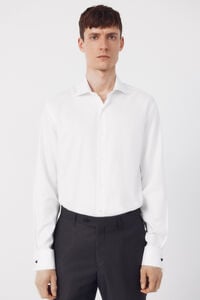 Cortefiel Plain easy-iron dress shirt