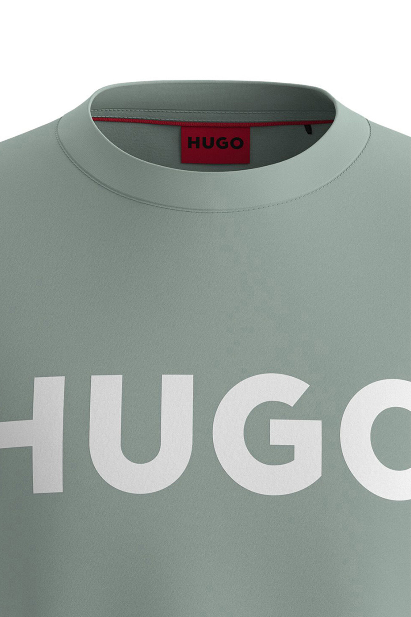 HUGO T-shirt de manga curta Verde