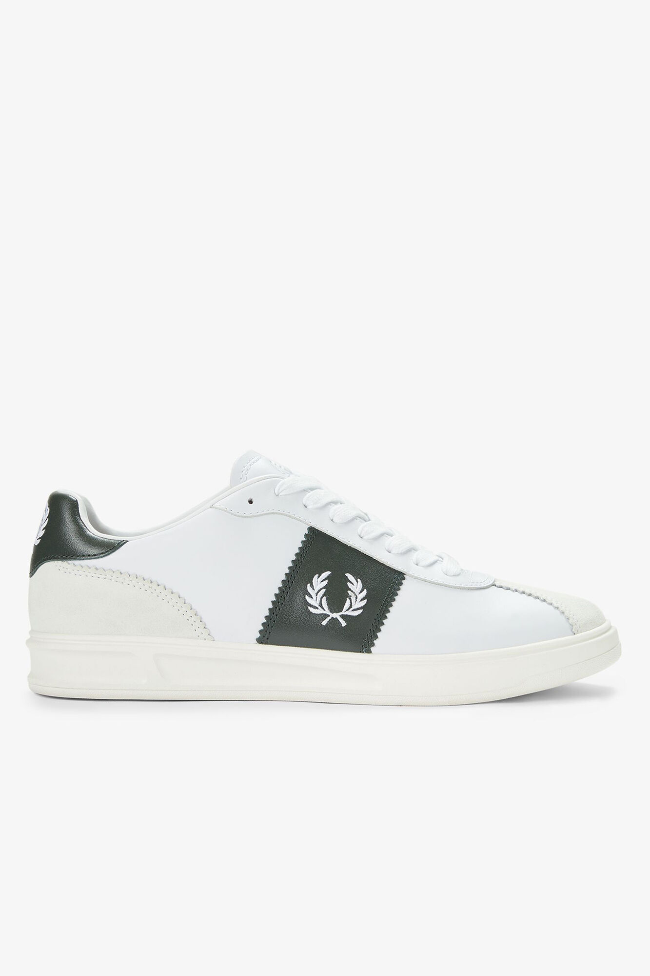 Fred Perry T&ecirc;nis de pele B4 Branco