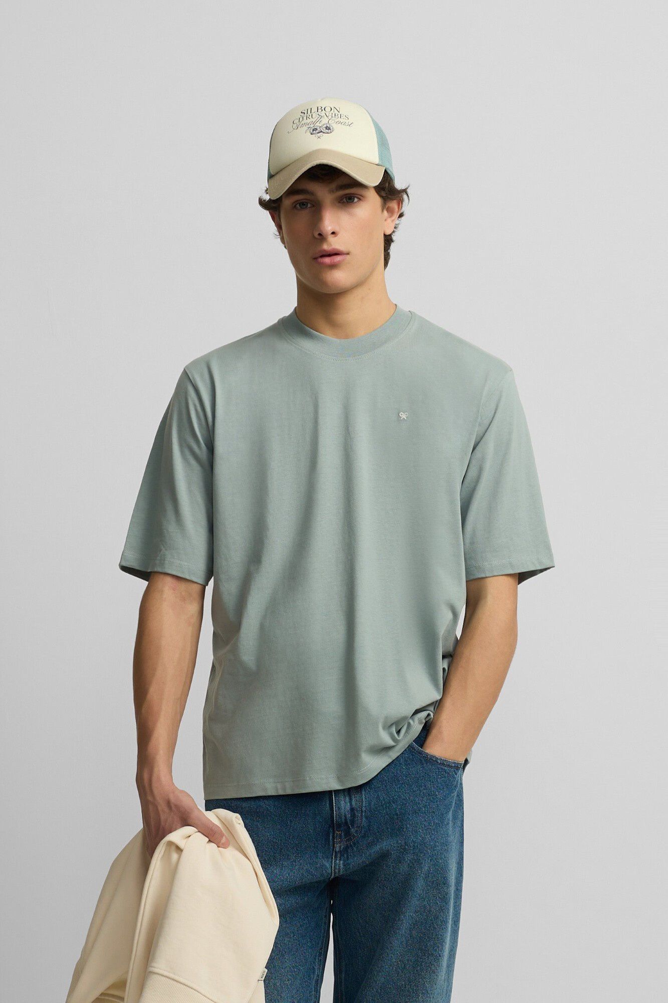 Silbon T-shirt special fit le champs Azul