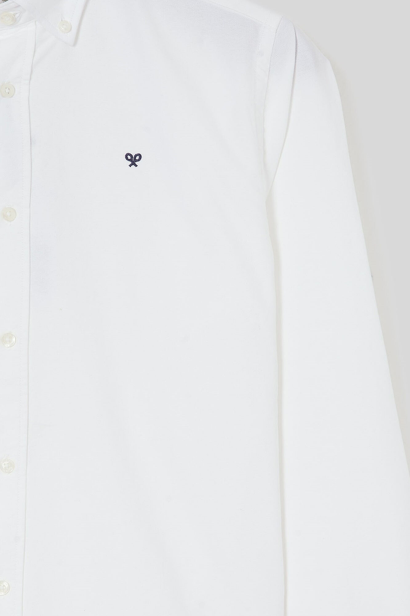 Silbon Camisa sport oxford line blanca Blanco