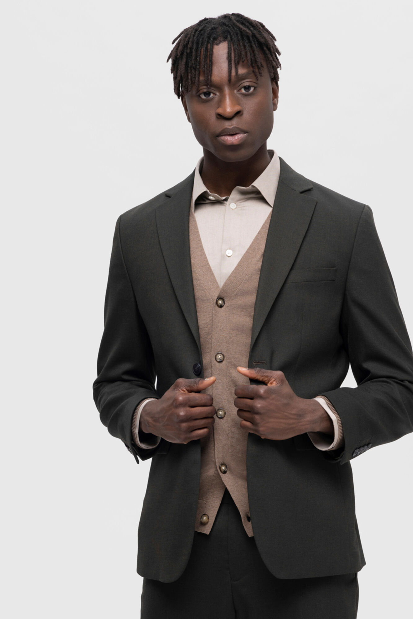 Selected Palet&oacute; Slim Fit Verde