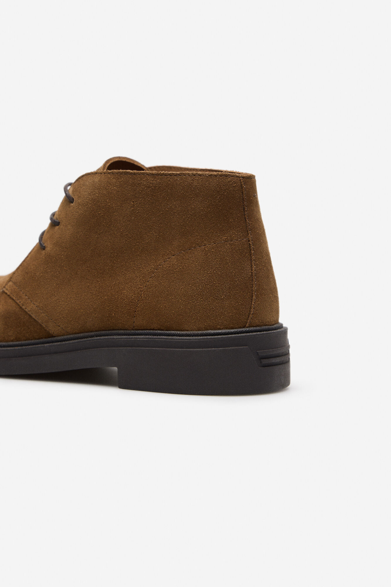 Cortefiel Casual lace-up boot Brown