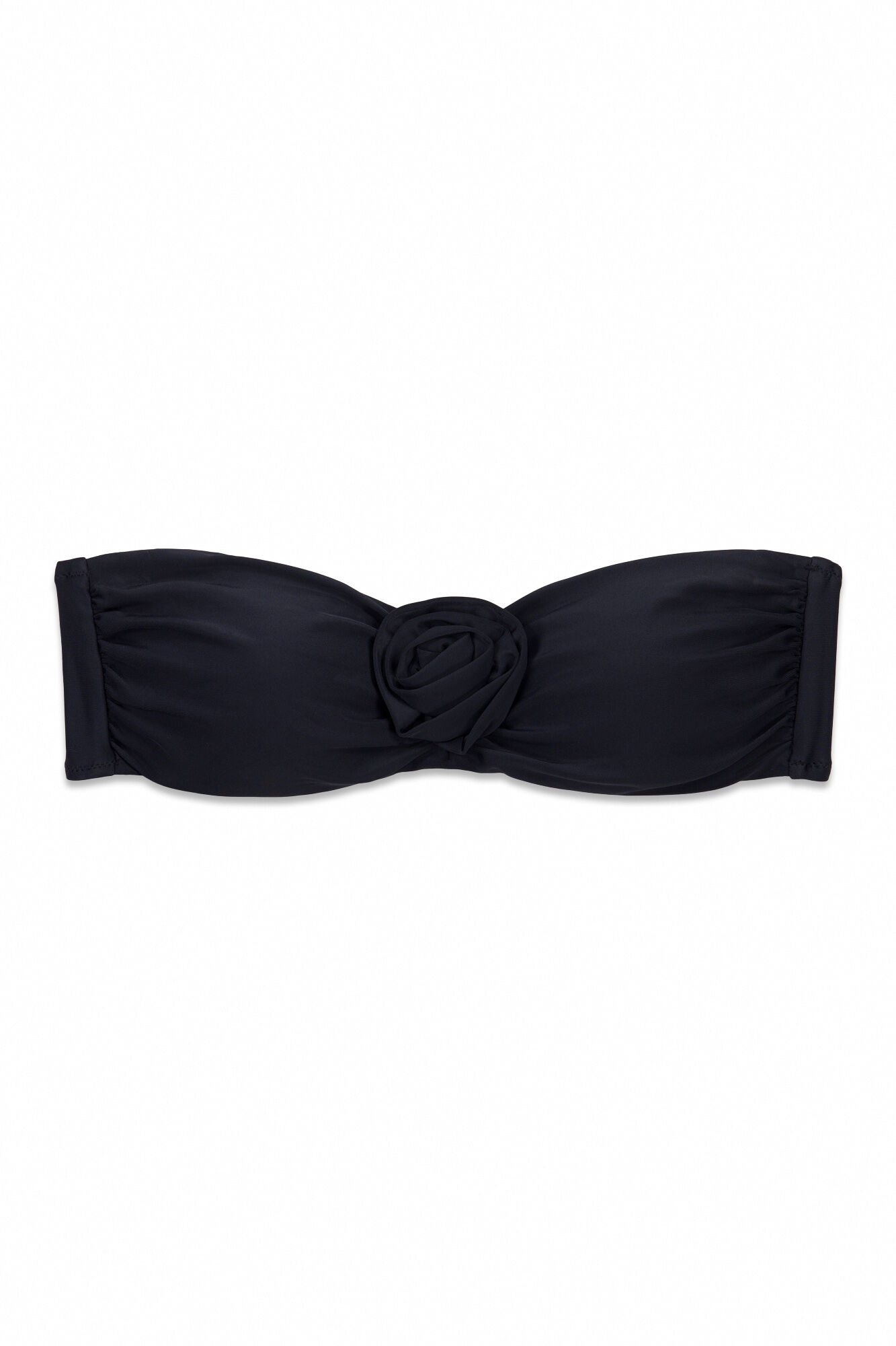 Cortefiel Top de biqu&iacute;ni tomara que caia floral Preto