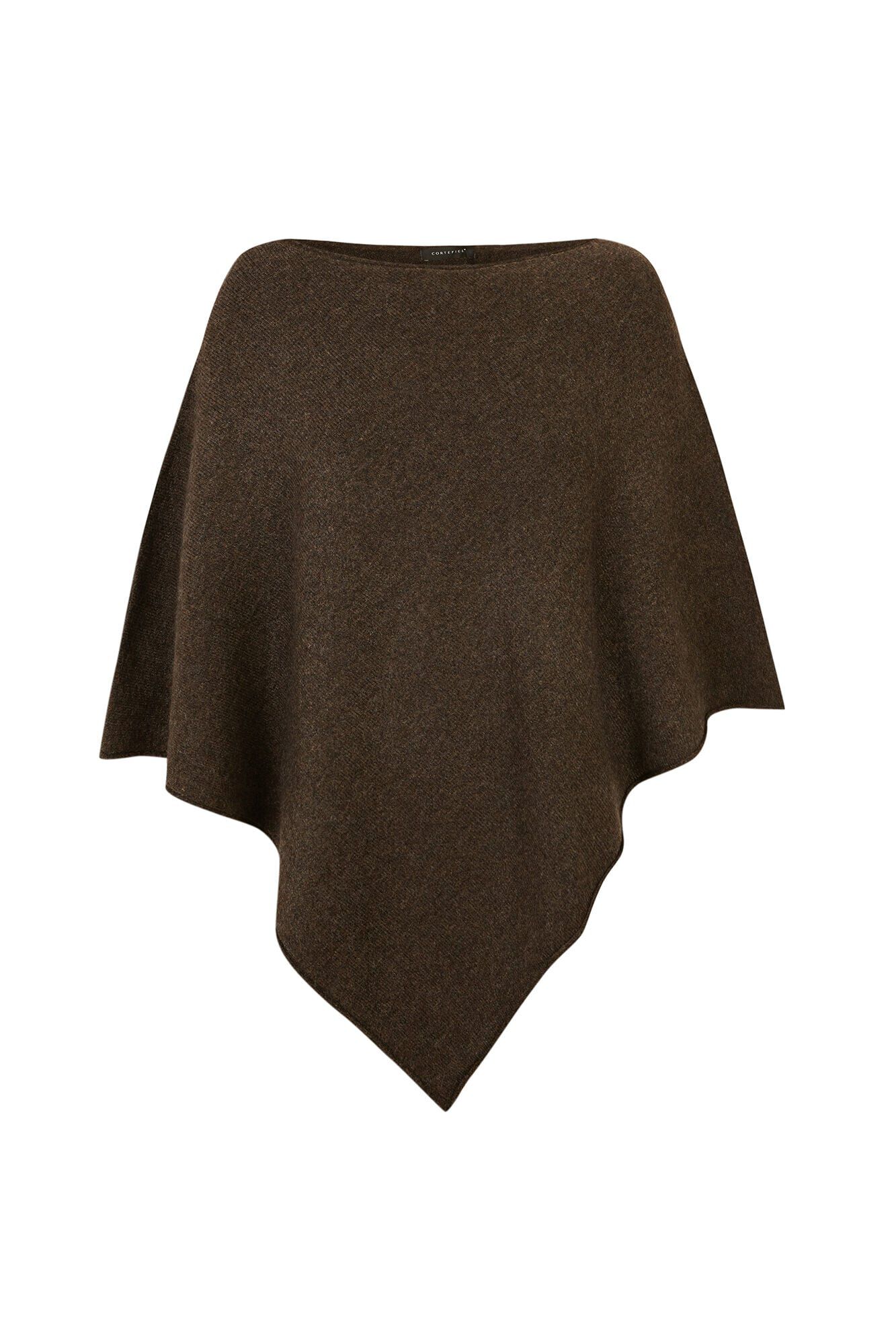 Cortefiel Poncho tacto suave Kaki