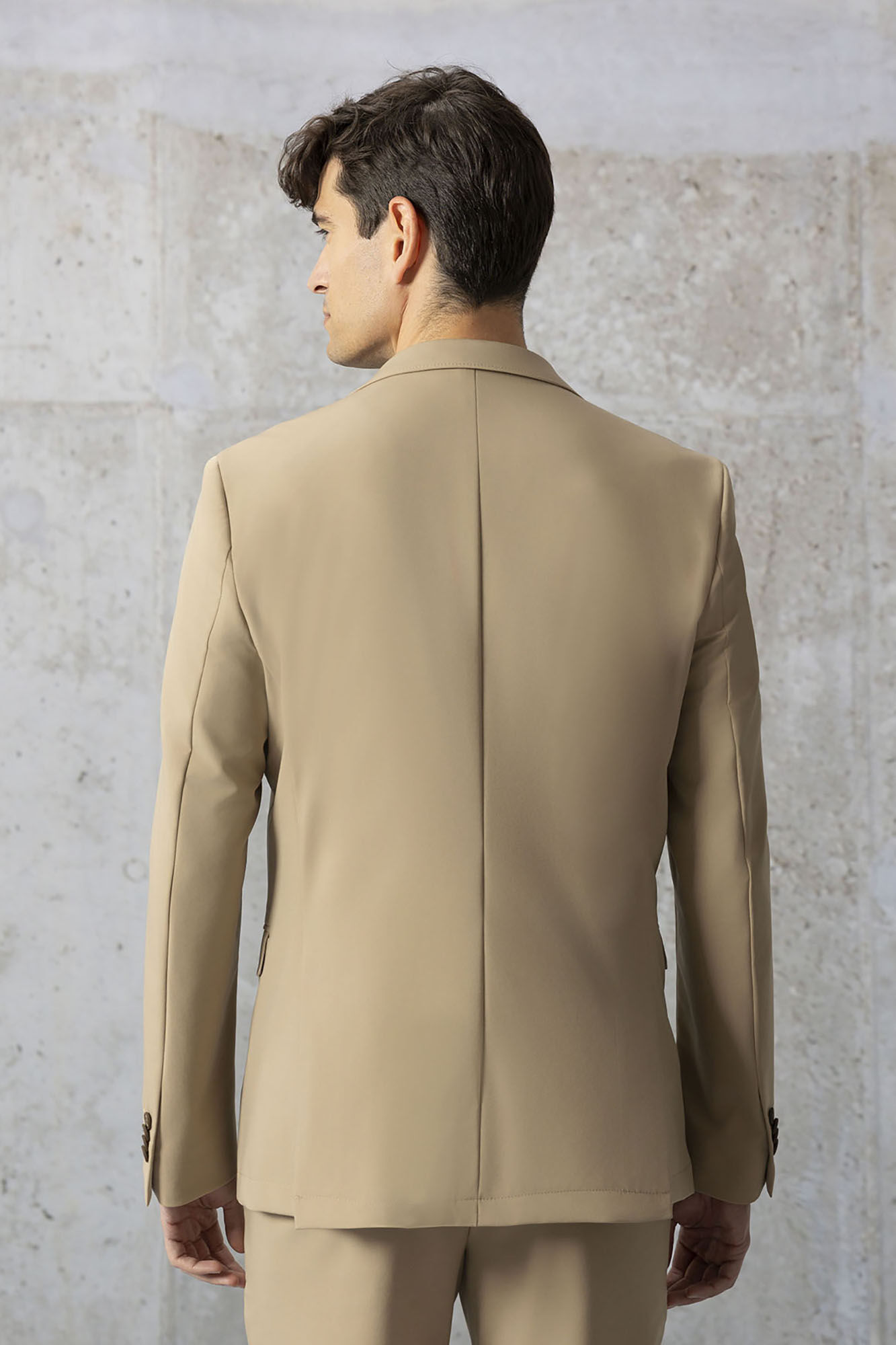 elPulpo Ultralight classic taupe blazer Nude