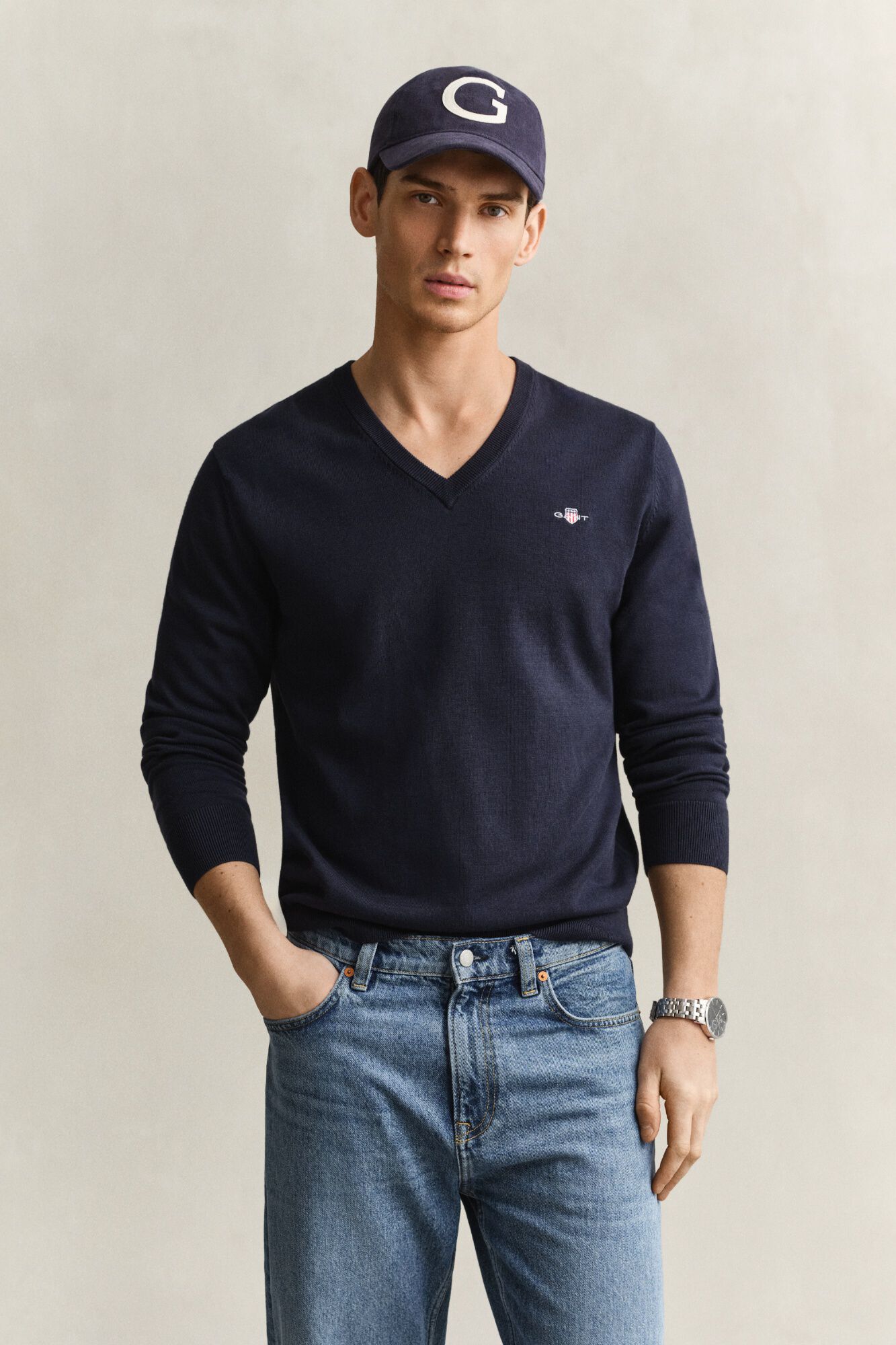 Gant Camisola de gola redonda