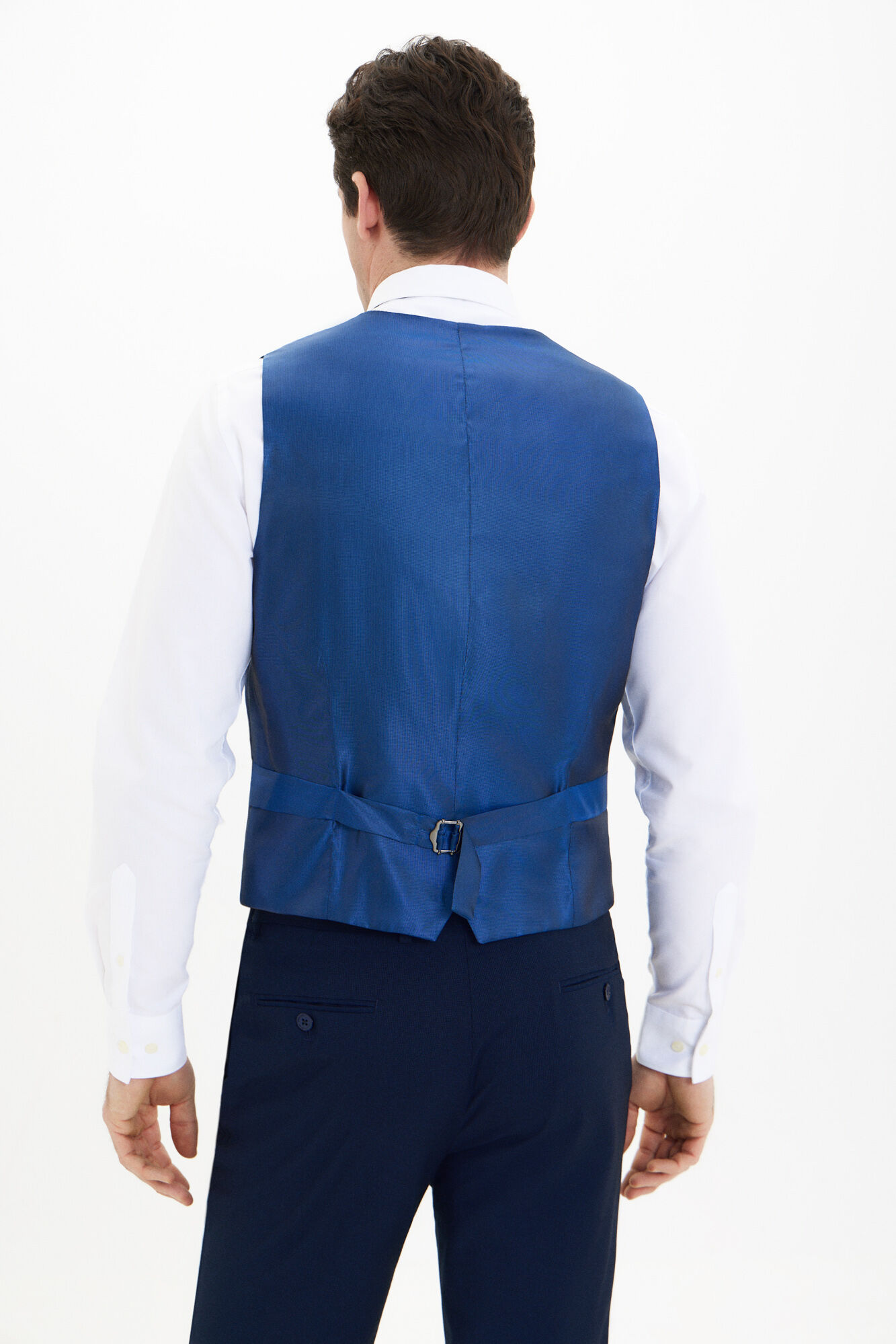 Cortefiel Series XXI waistcoat Navy
