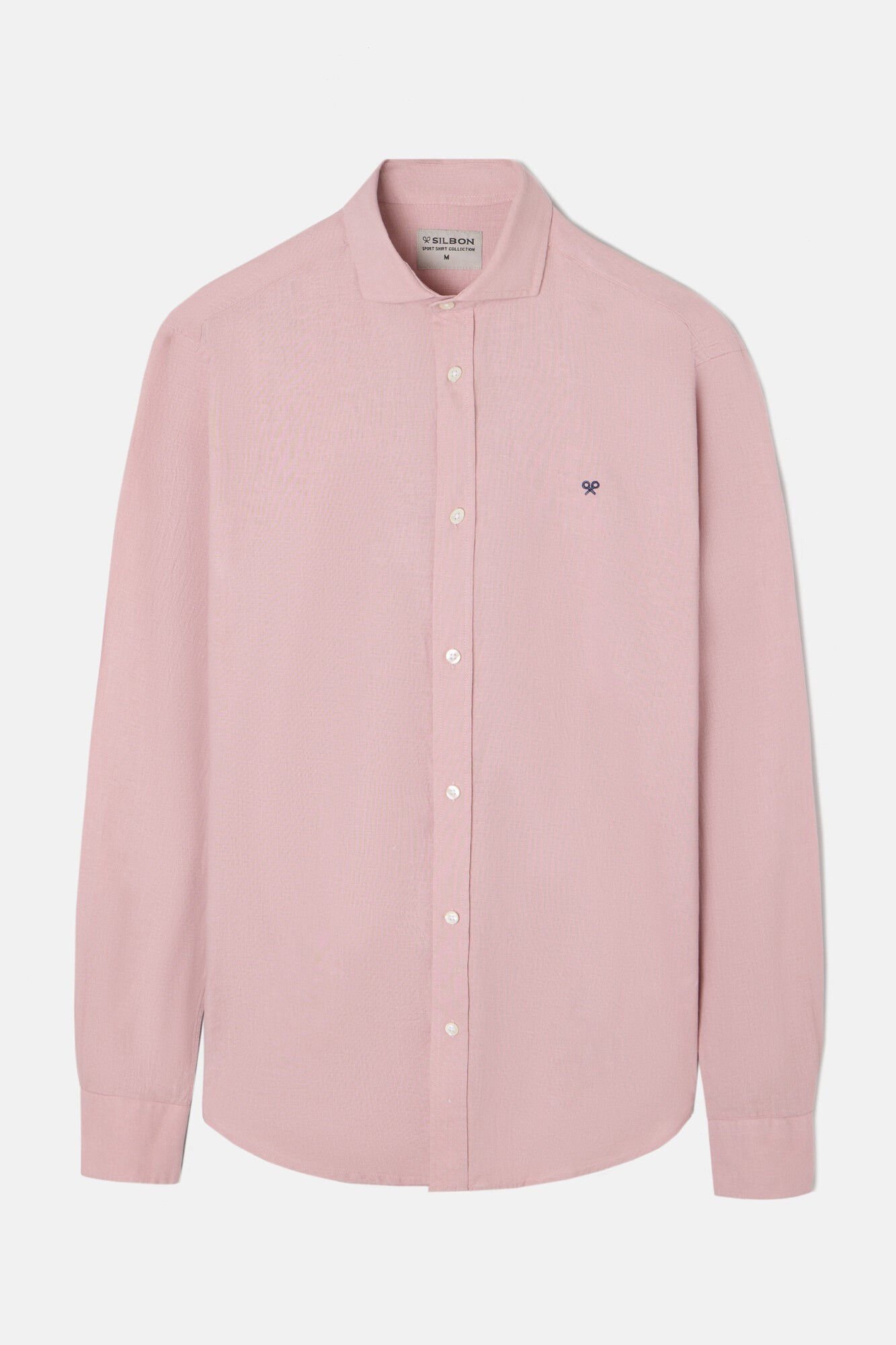 Silbon Soft sport shirt Coral