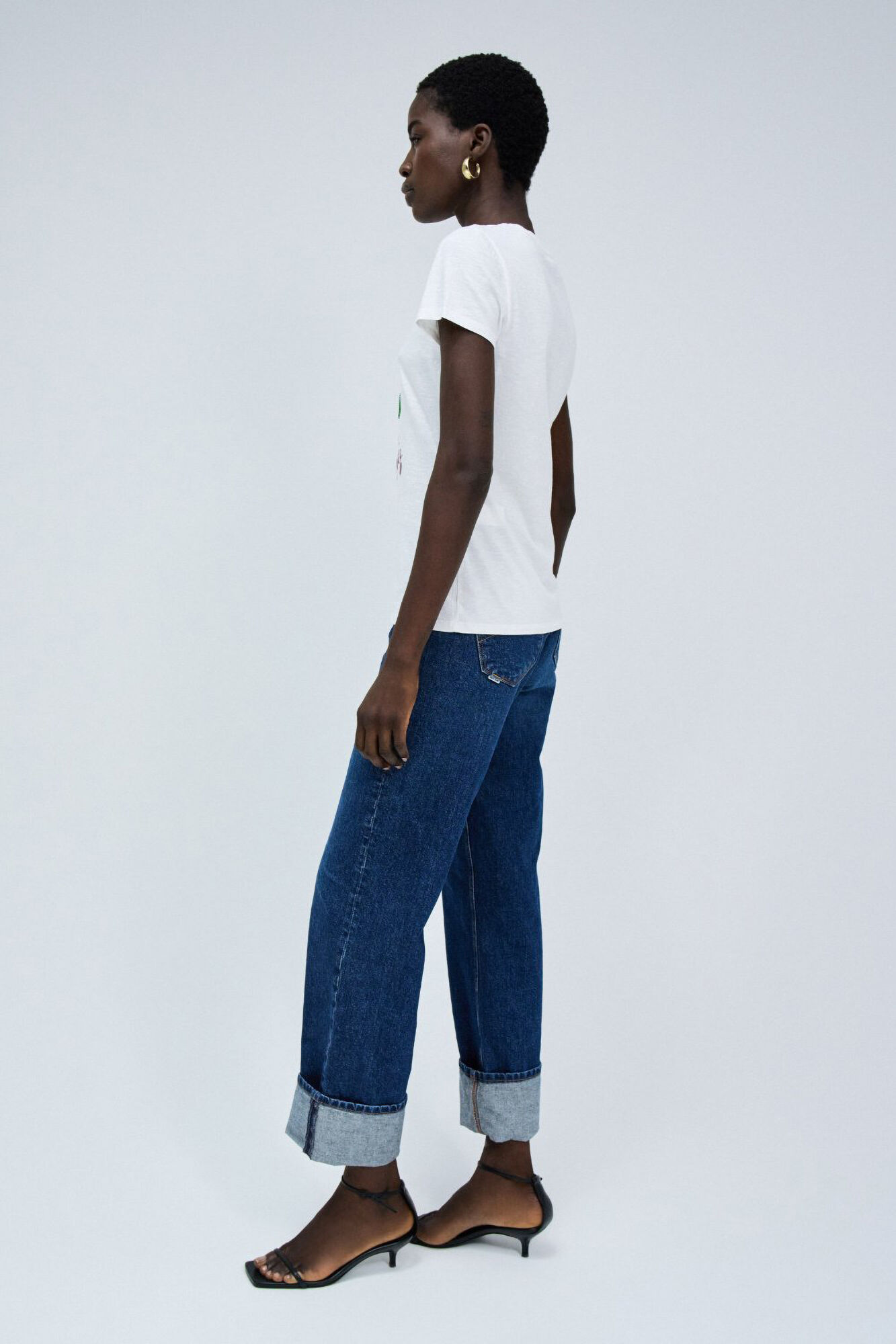 Salsa Jeans Camiseta estampado Impress&atilde;o