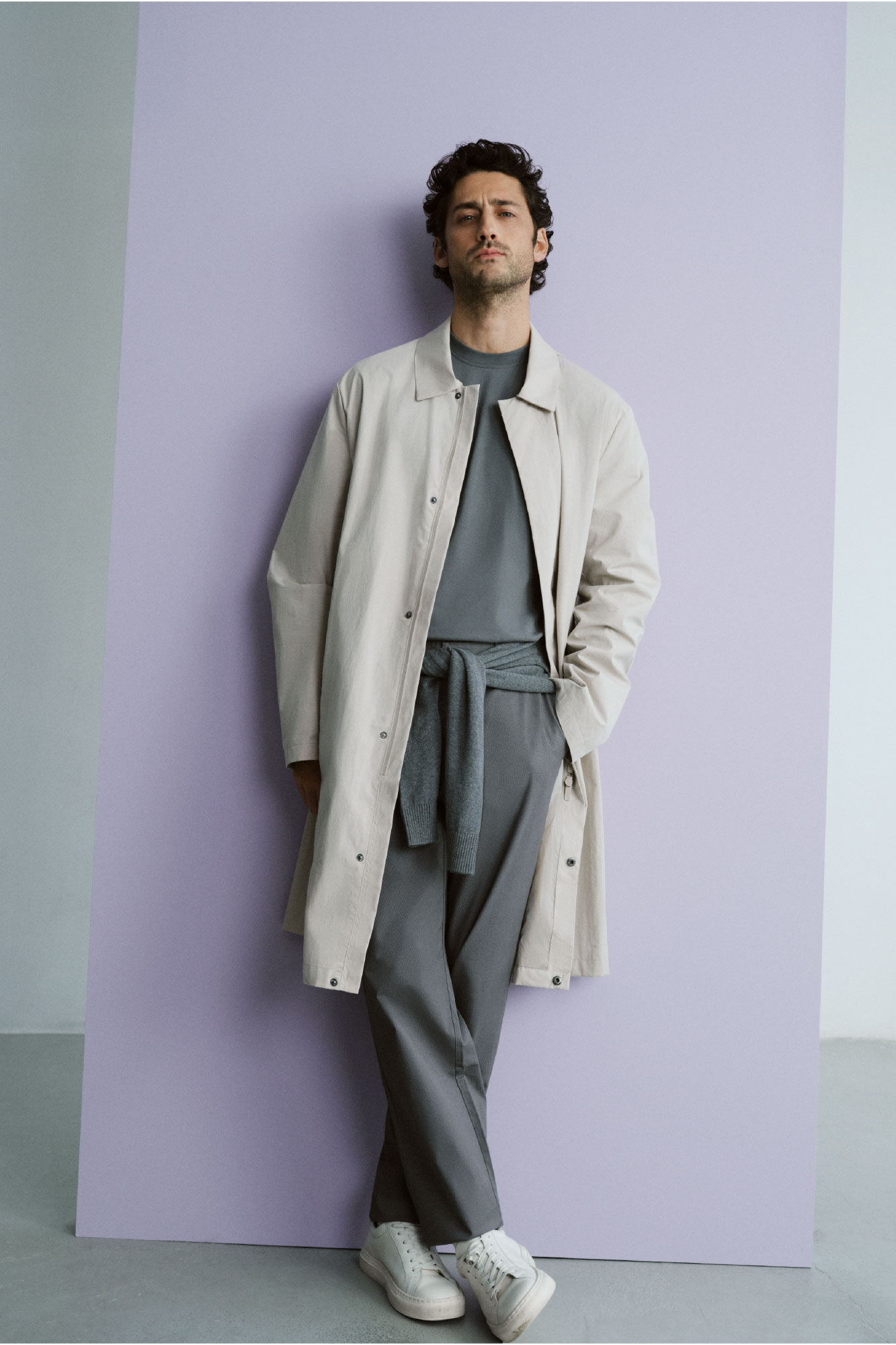 Cortefiel Technical trench coat