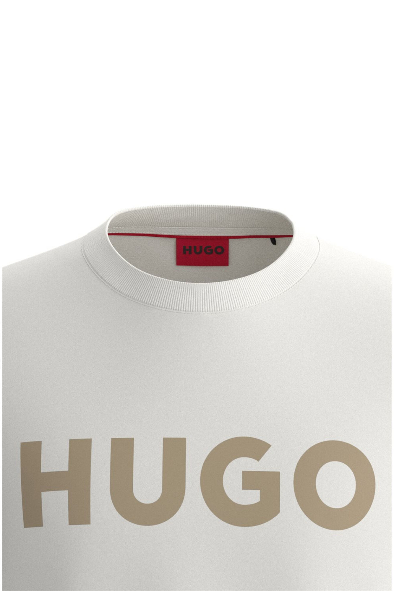 HUGO T-shirt de manga curta Branco
