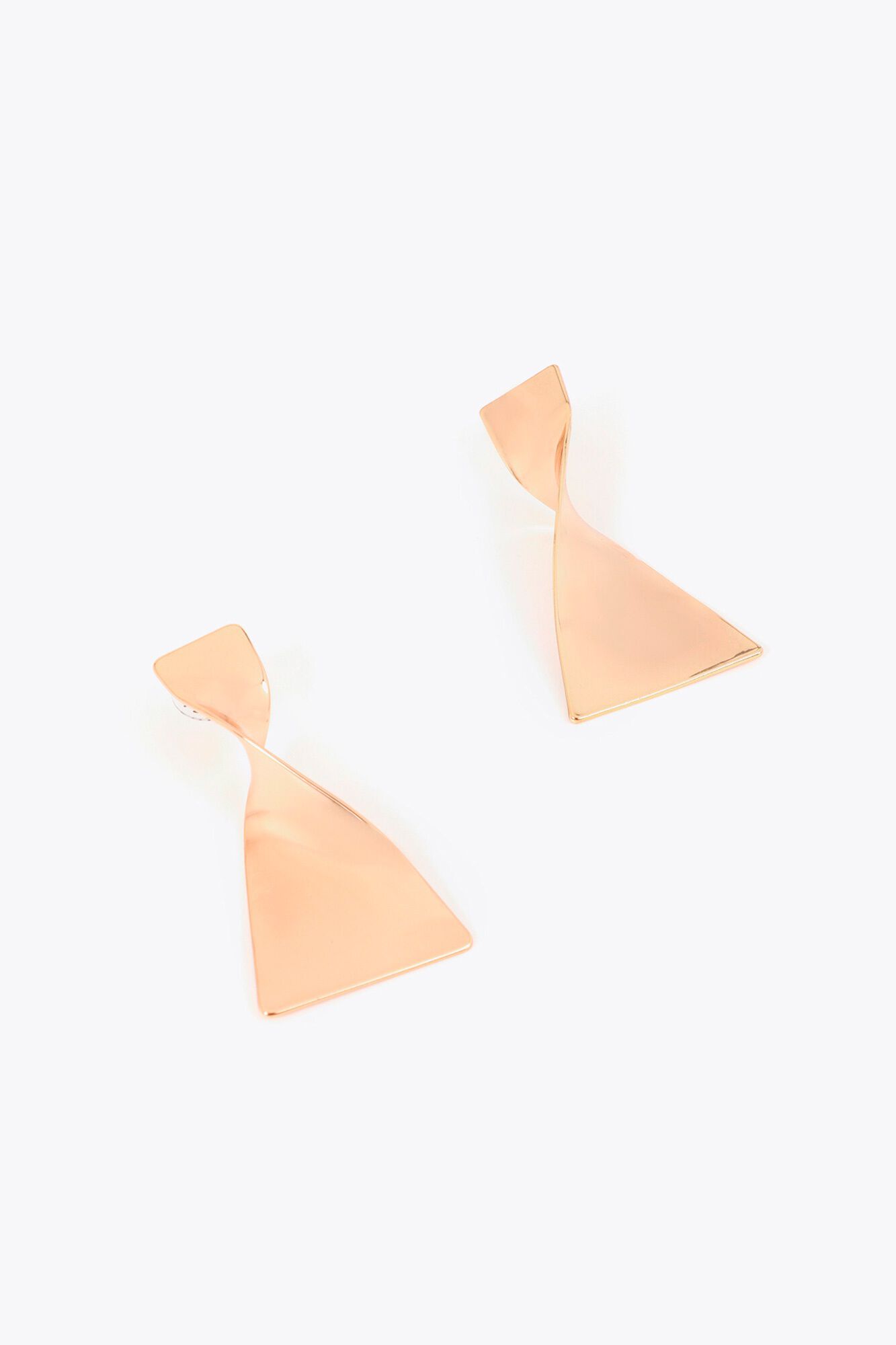 Lola Casademunt Twisted geometric pendant Gold