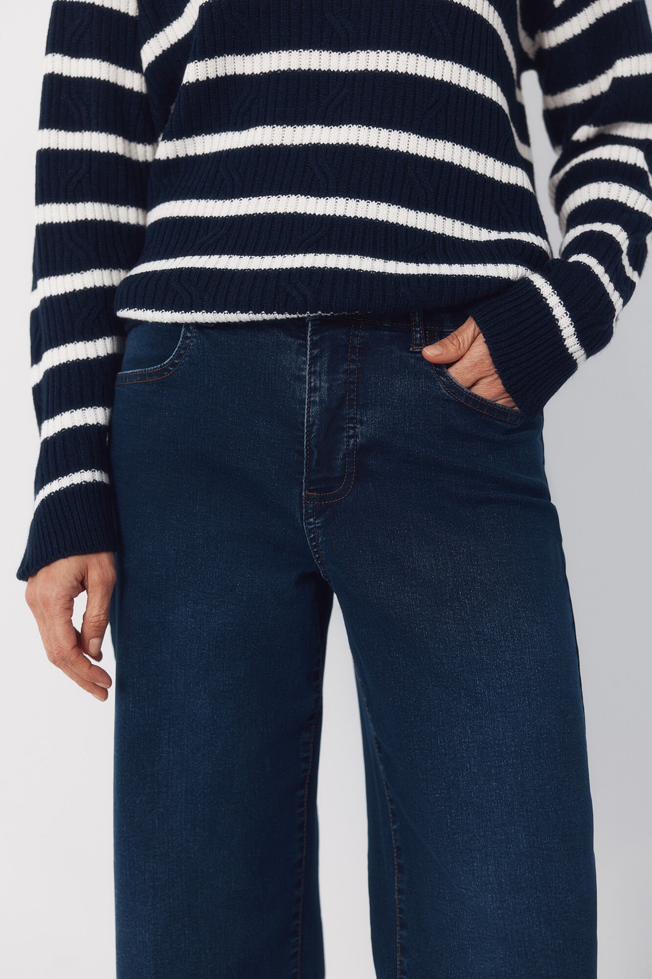 Cortefiel Jeans Sensational Marine Blue