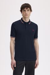 Fred Perry Polo em dois tons Fred Perry Azul