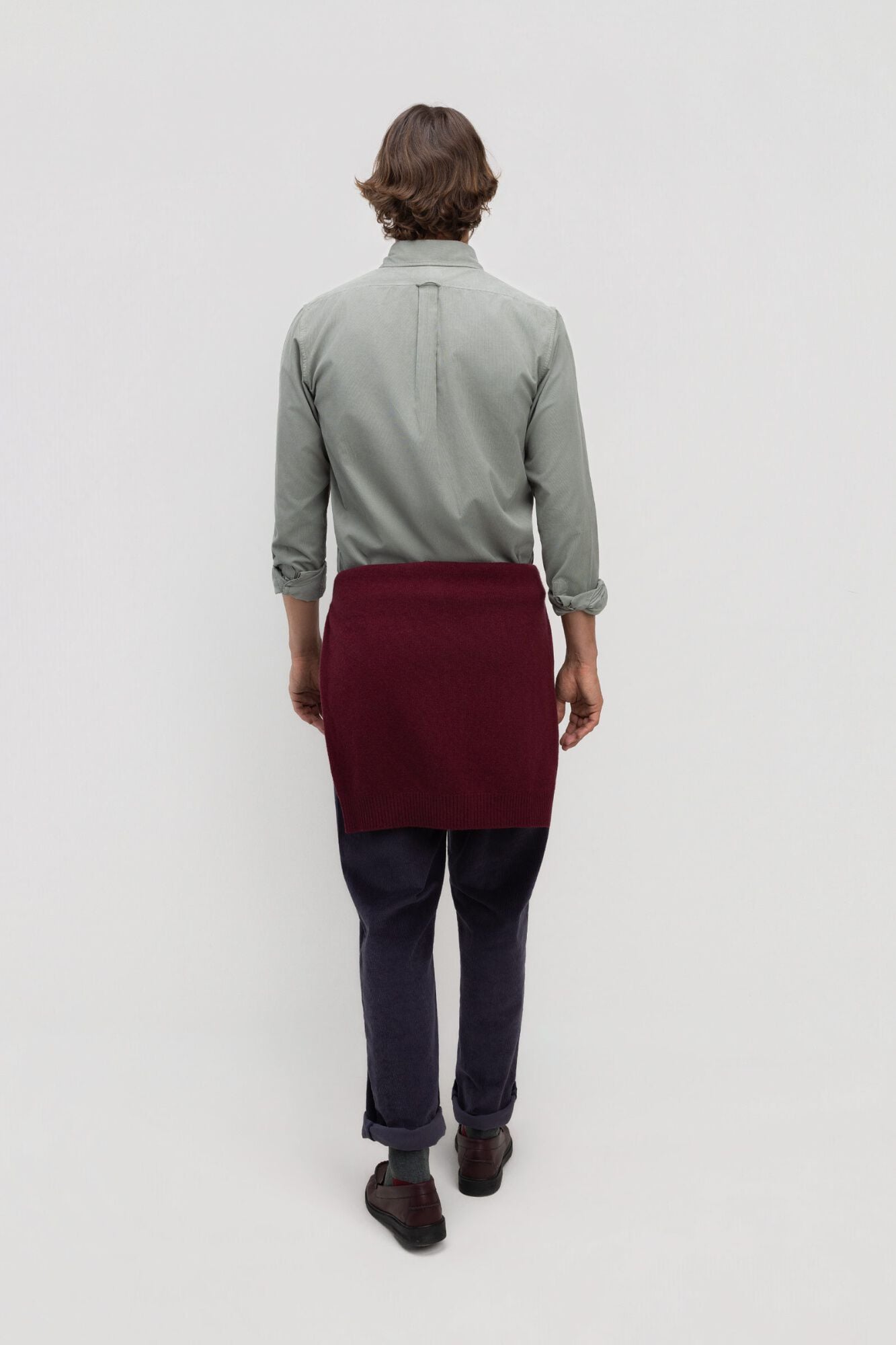 El Ganso Camisa de bombazina Garment Dyed Button Down