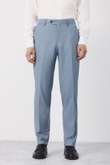 Cortefiel Cal&ccedil;as serrilhadas azuis do s&eacute;culo XXI Azul