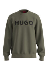 HUGO Sweatshirt com logo Tostado