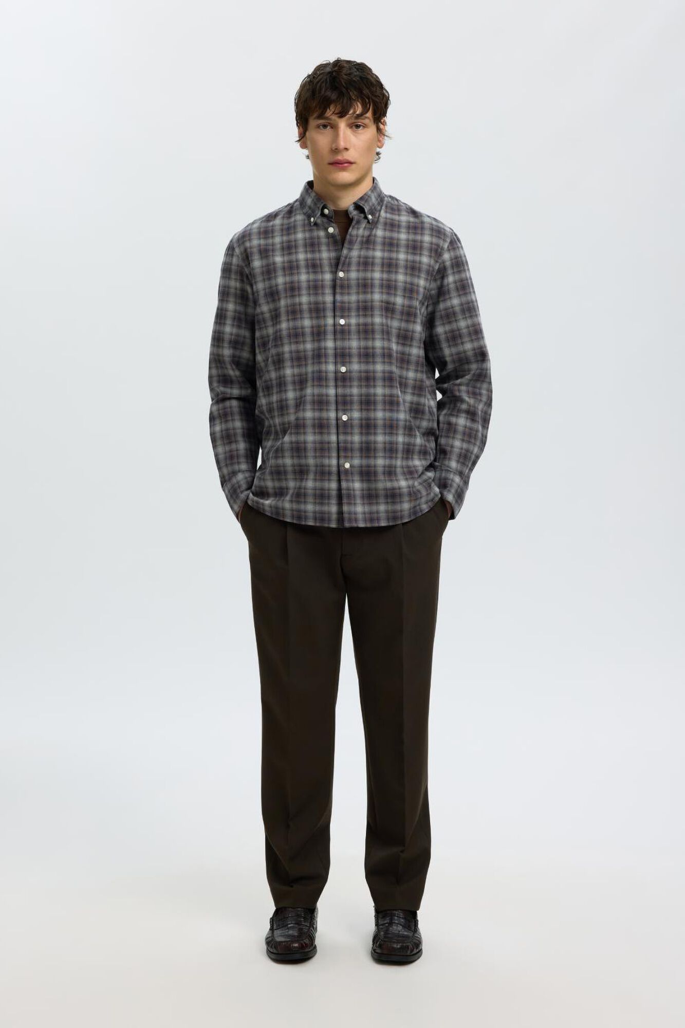 Selected Camisa regular fit Multicolorido