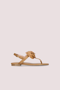 Cortefiel Camel coloured sandal Beige