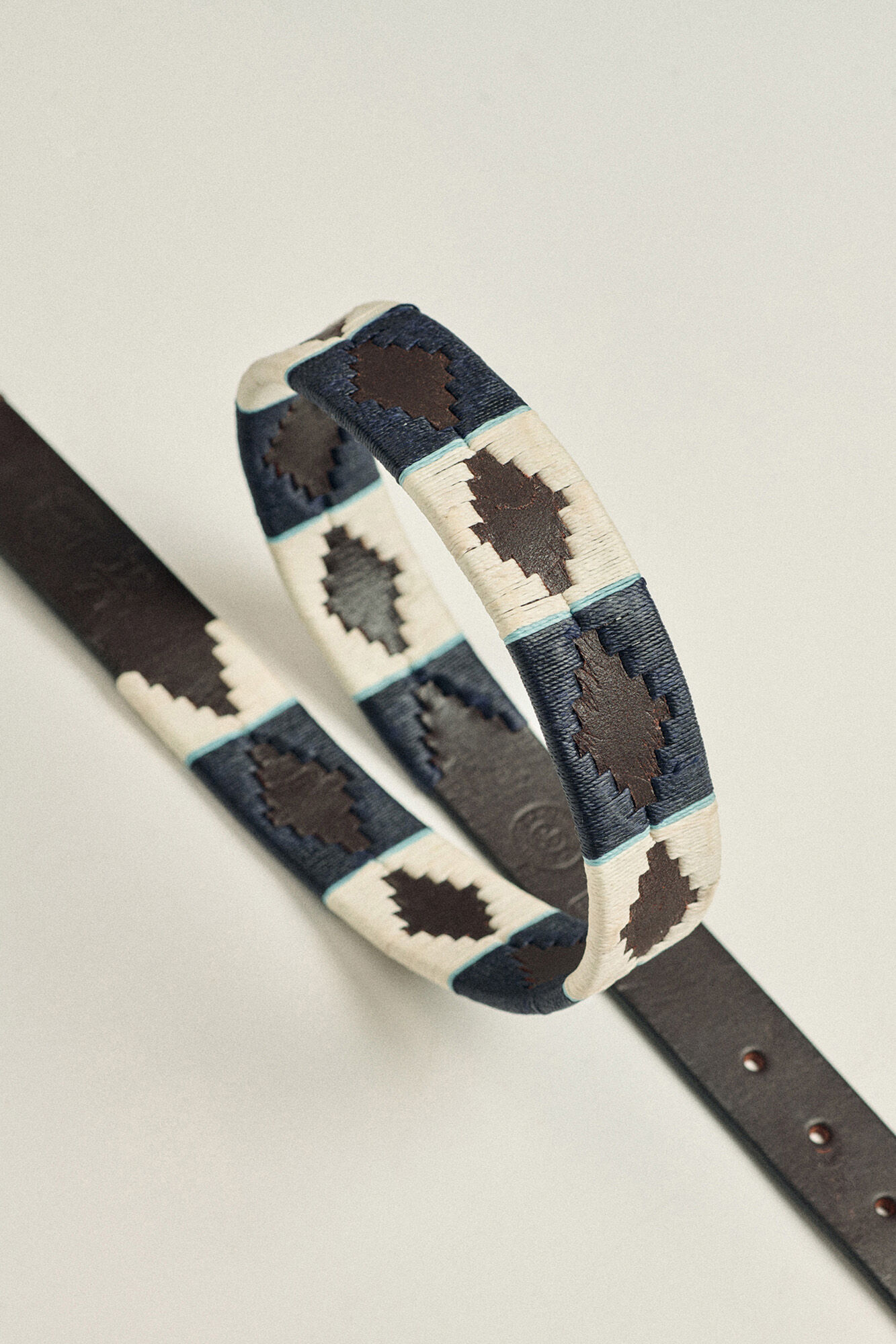 Valecuatro Linha Branca do Cintur&atilde;o de Soy&oacute;n Multicolorido