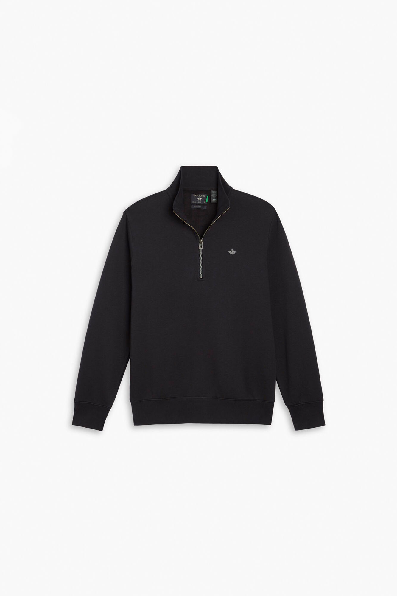 Dockers Camisola com fecho-&eacute;clair Preto