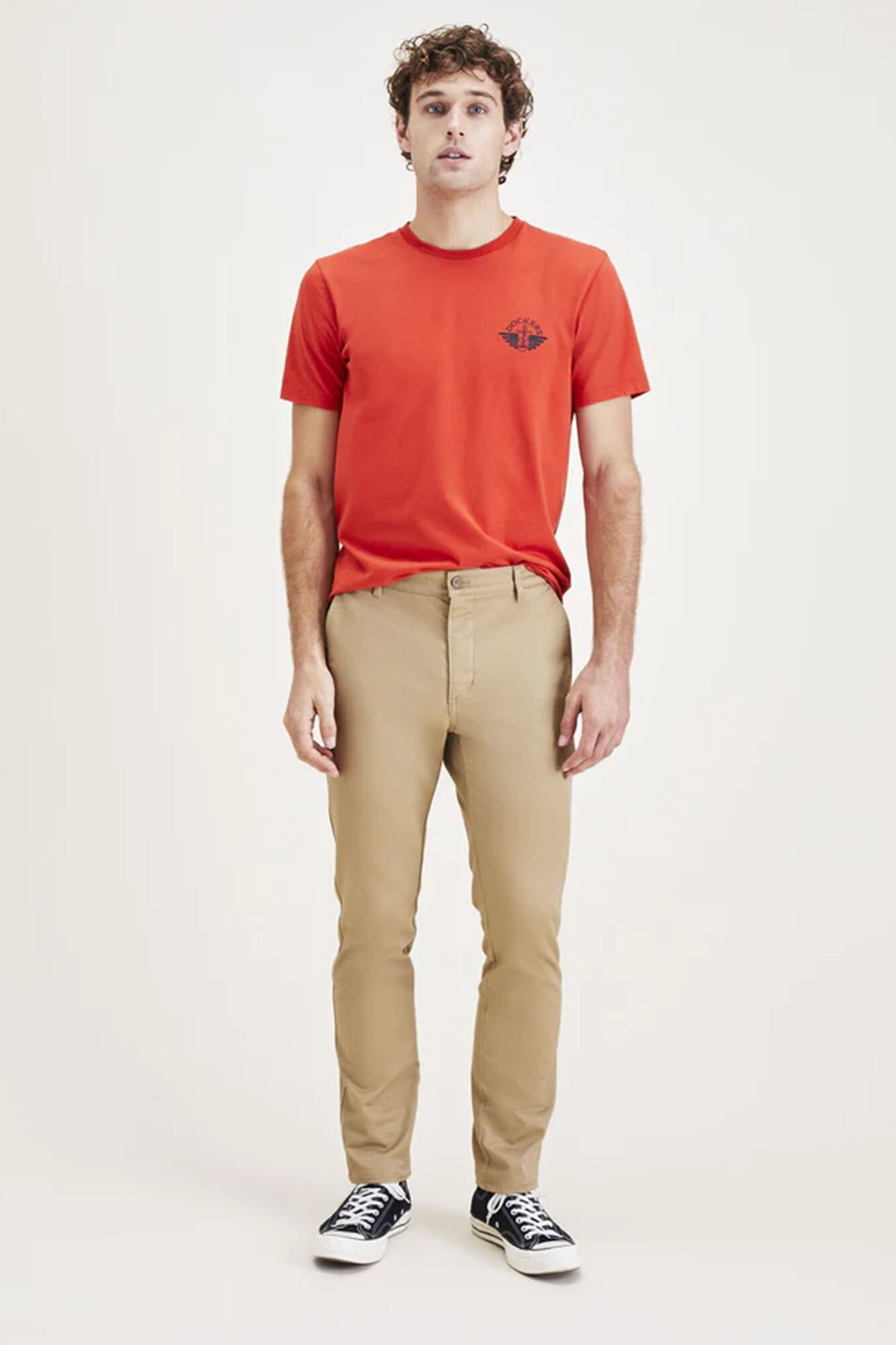 Dockers Pantalones chinos skinny fit Original Dorado