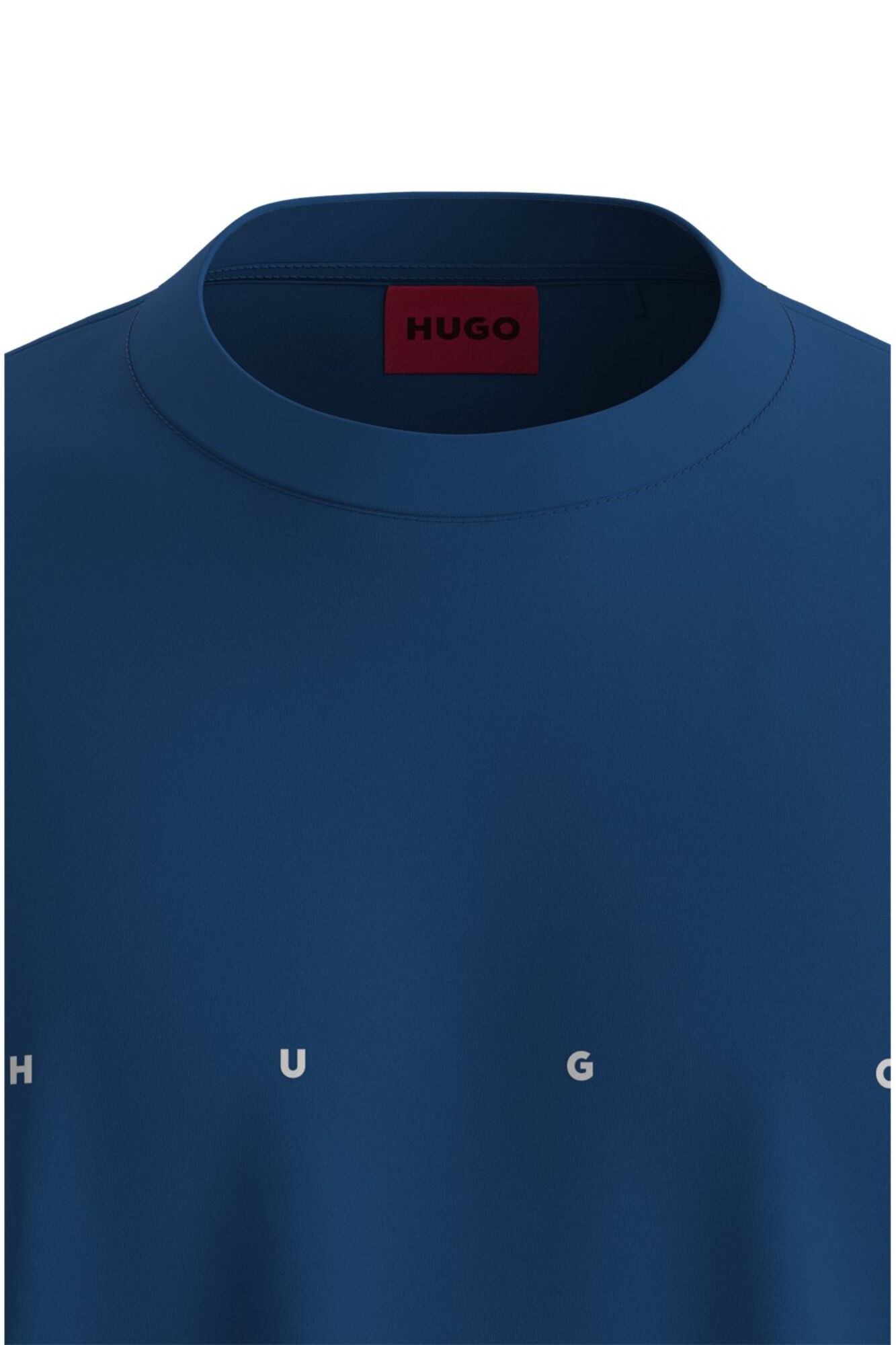 HUGO T-shirt de manga curta Azul