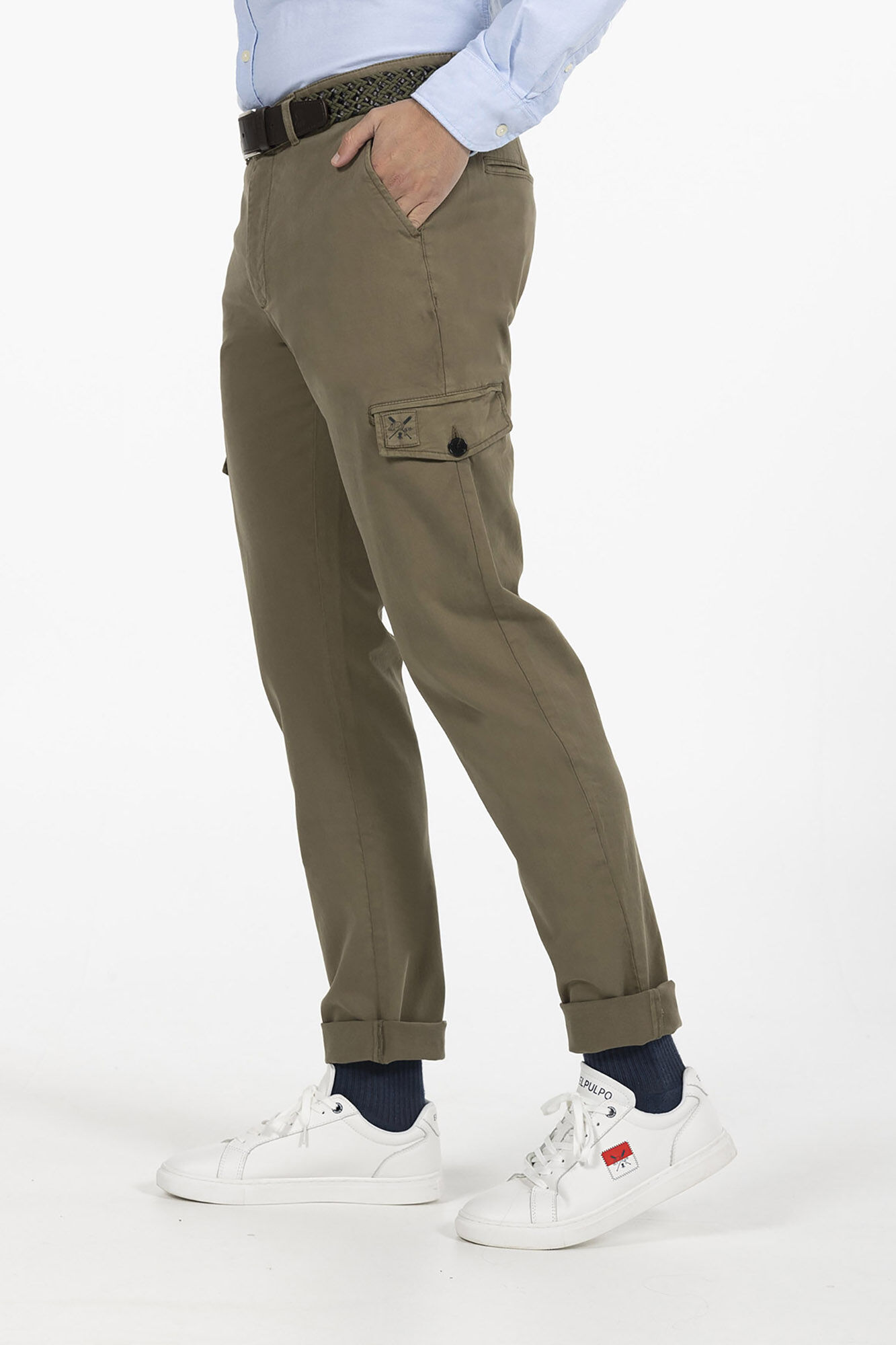 elPulpo Cal&ccedil;a cargo com carcela  Verde