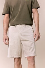 OOTO Bermuda b&aacute;sica Beige