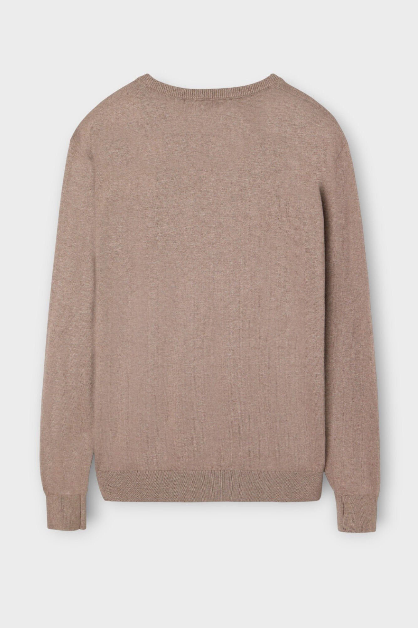 Silbon Camisola retr&ocirc; com gola em V Castanho