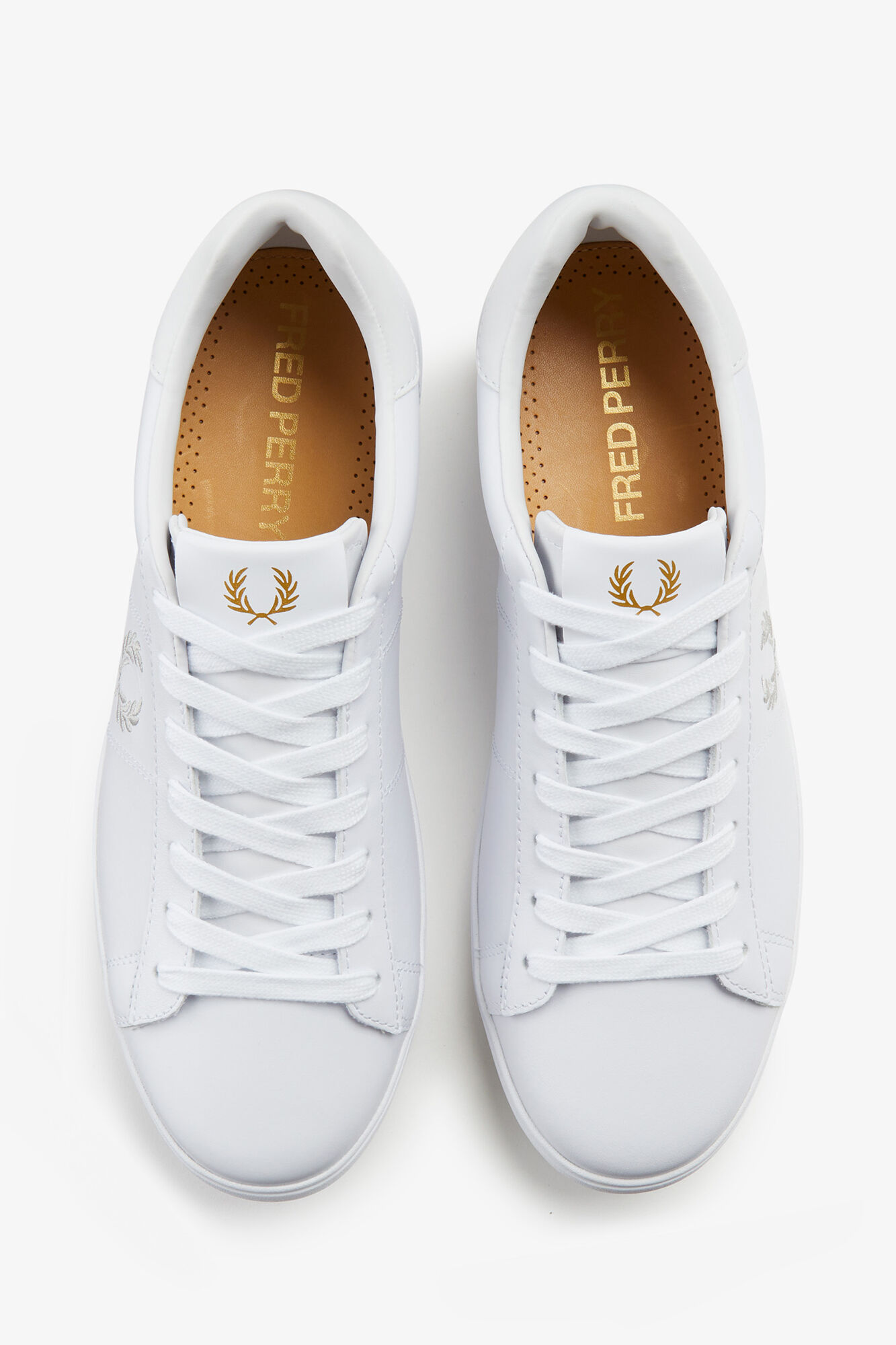 Fred Perry Sapatilhas Spencer pele Branco