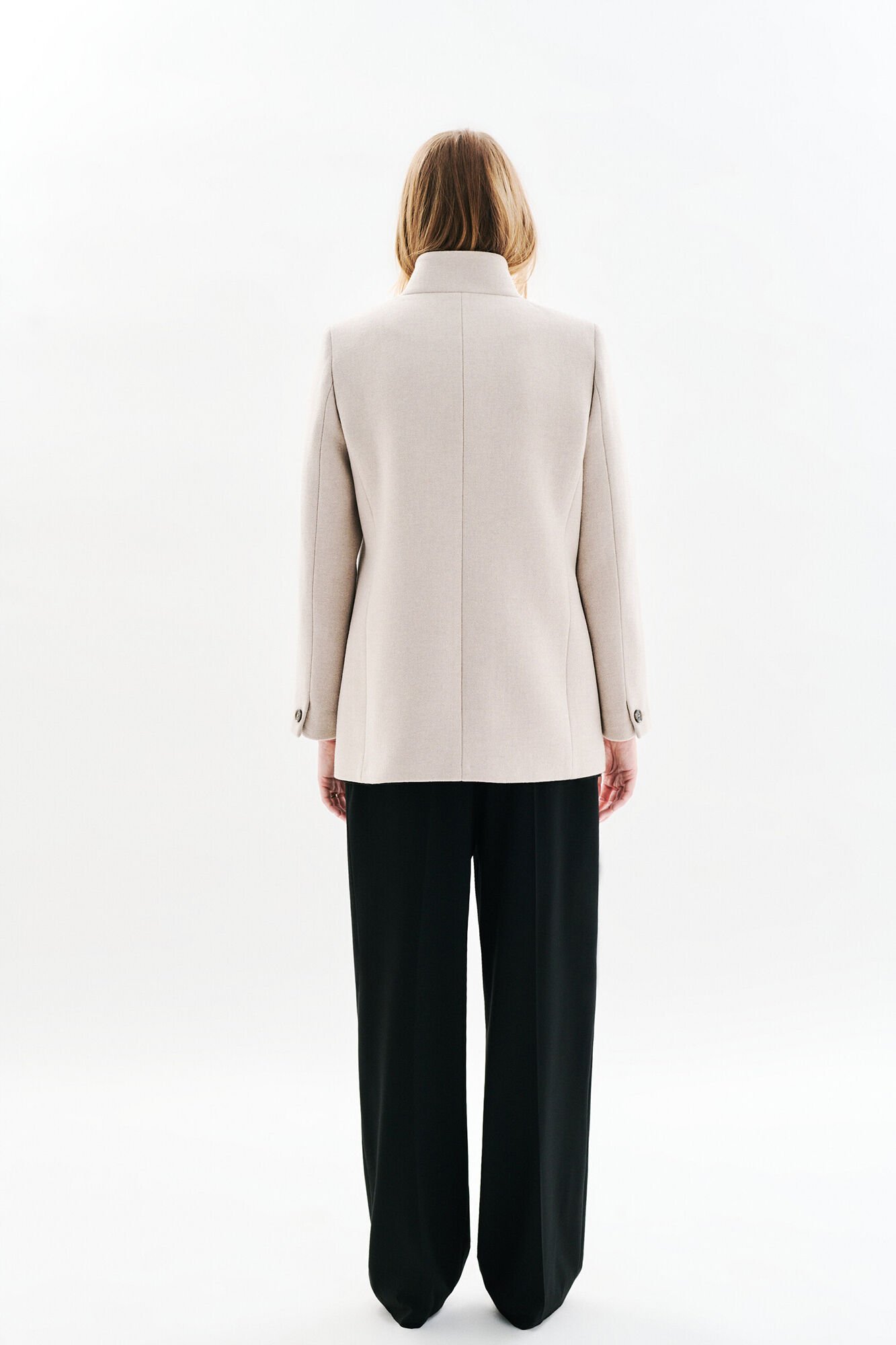 Caroll Wool coat Grey