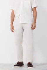 Cortefiel Jogger ligero regular Marfil