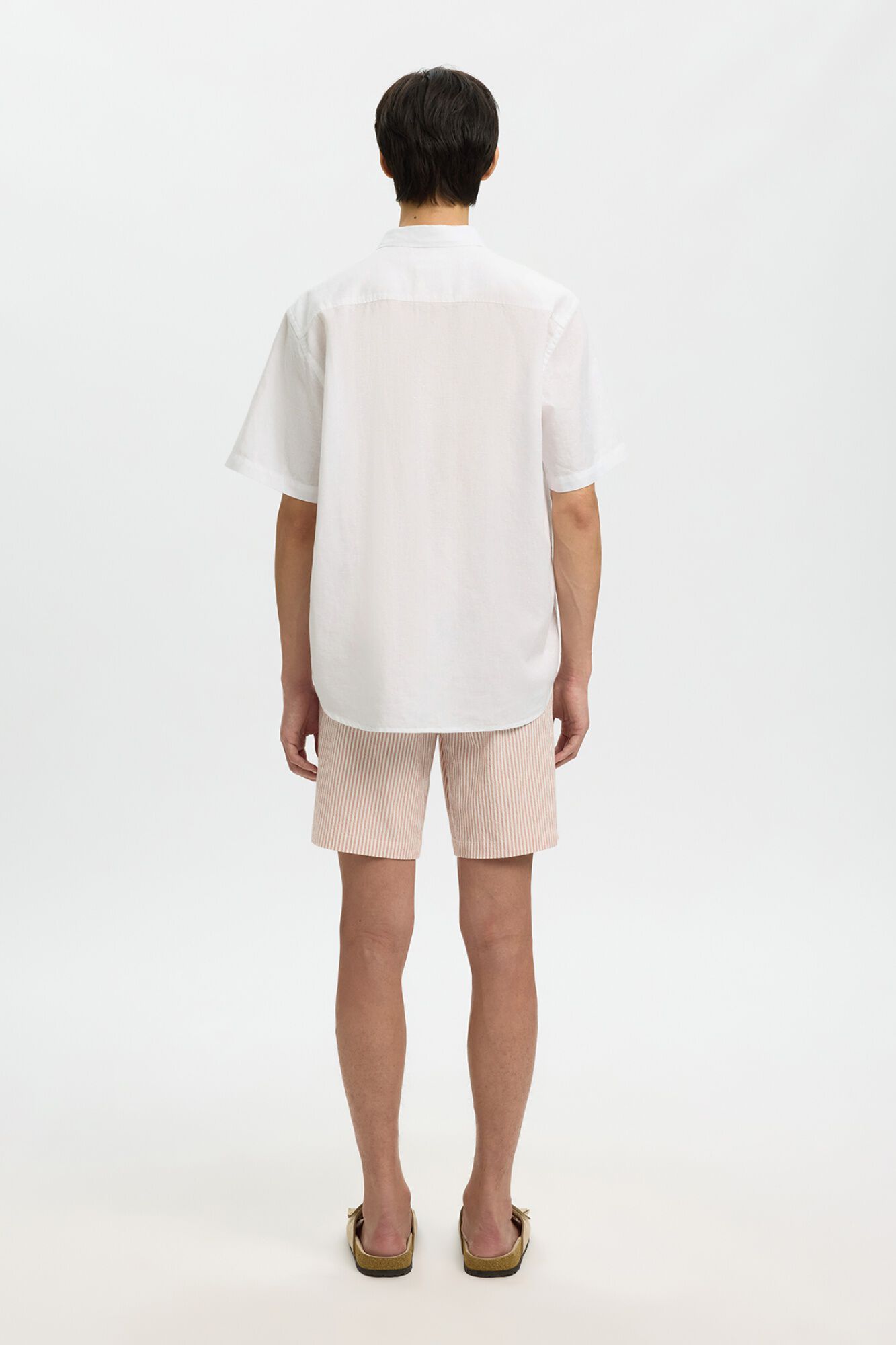 Selected Camisa de manga curta Branco