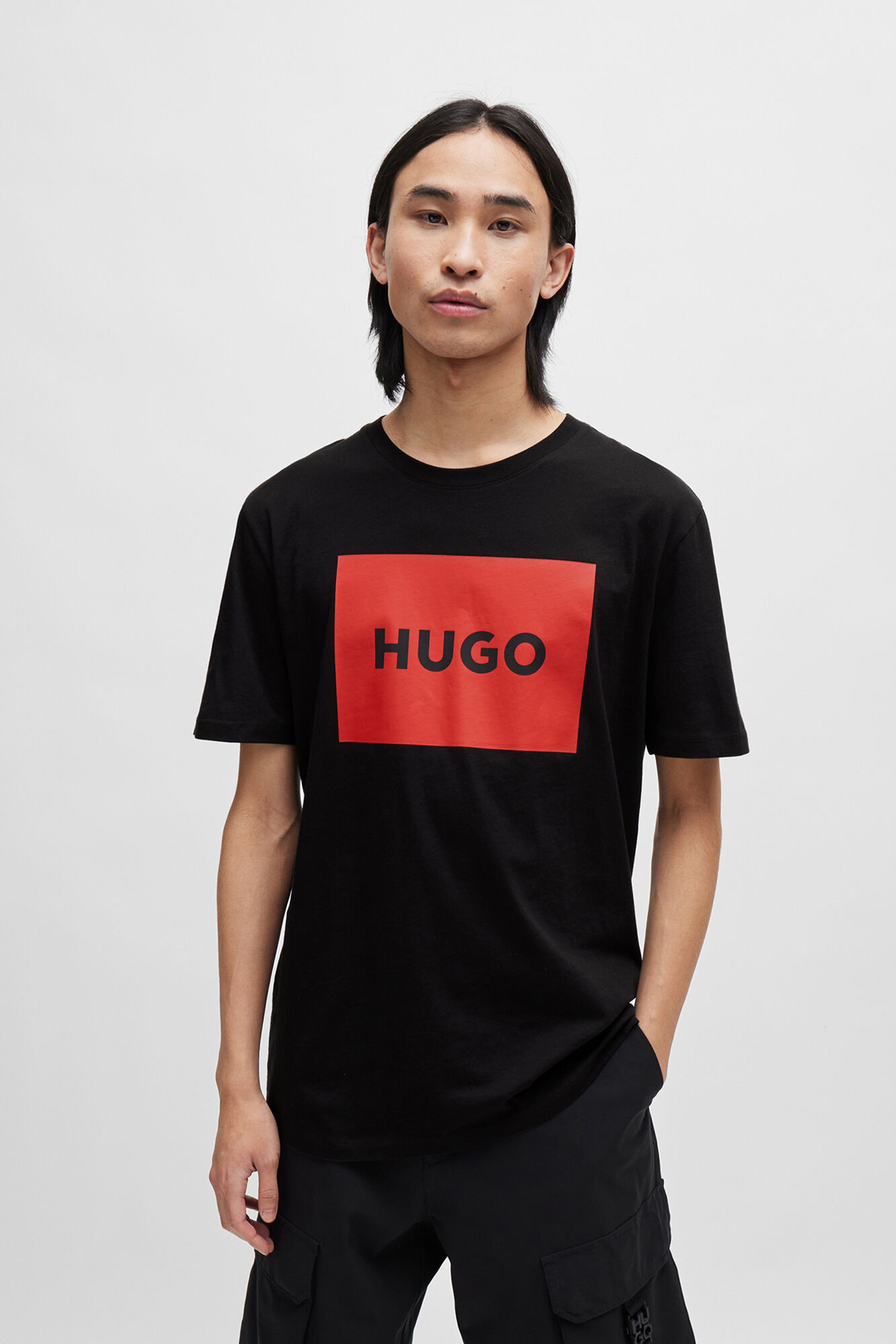 HUGO T-shirt de manga curta