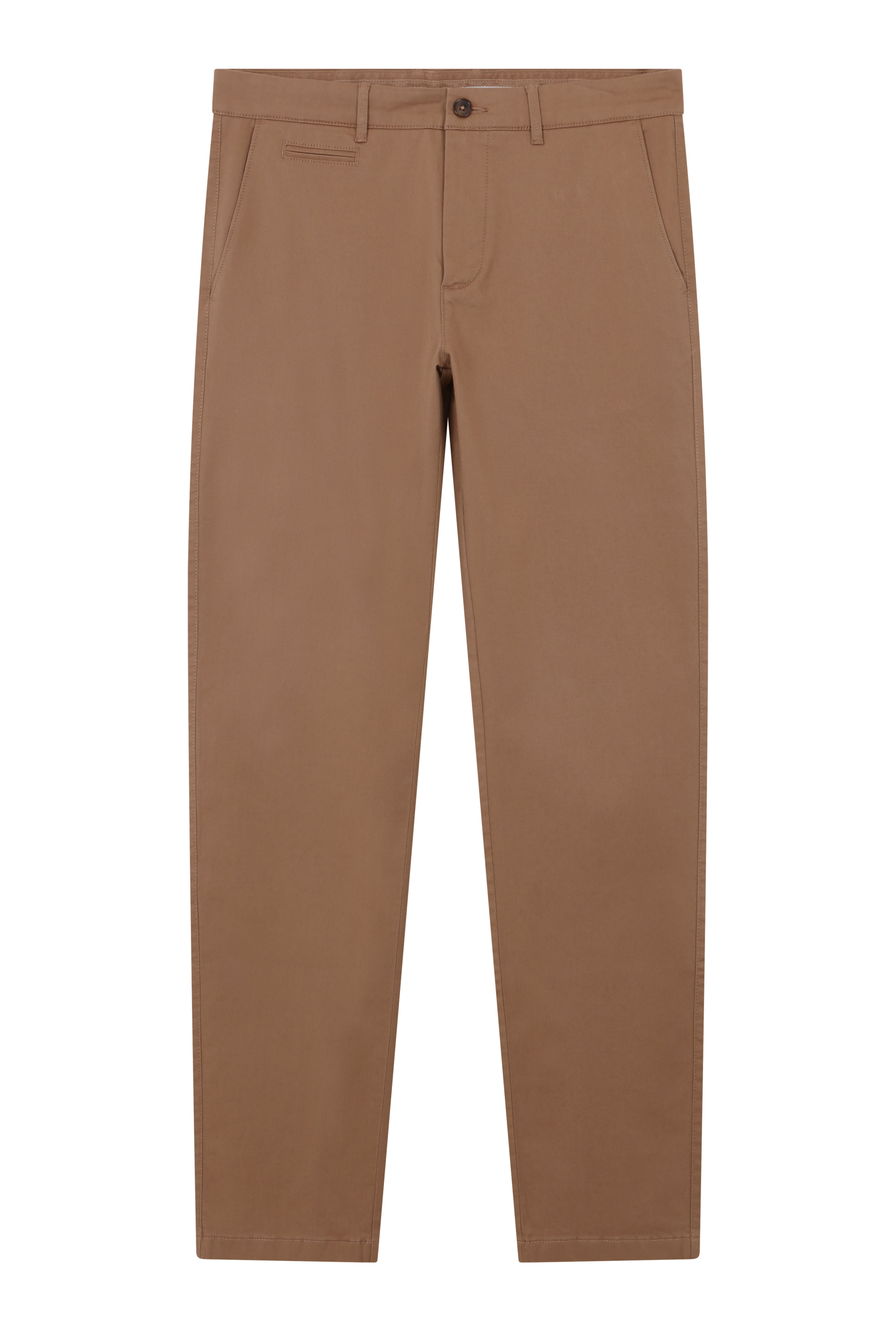 Cortefiel Slim fit lightweight chinos Beige