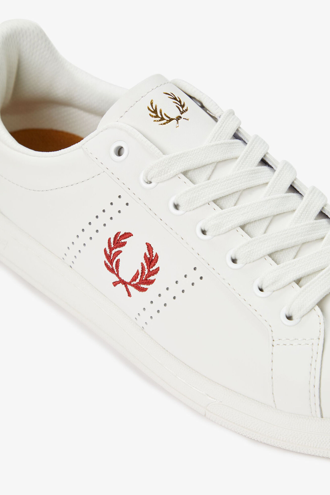 Fred Perry Sapatilhas B721 pele Multicolorido