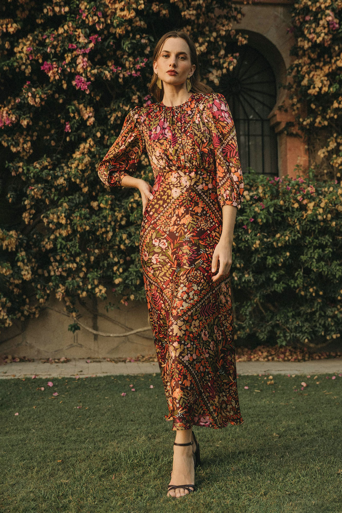 Cherubina Molly midi dress