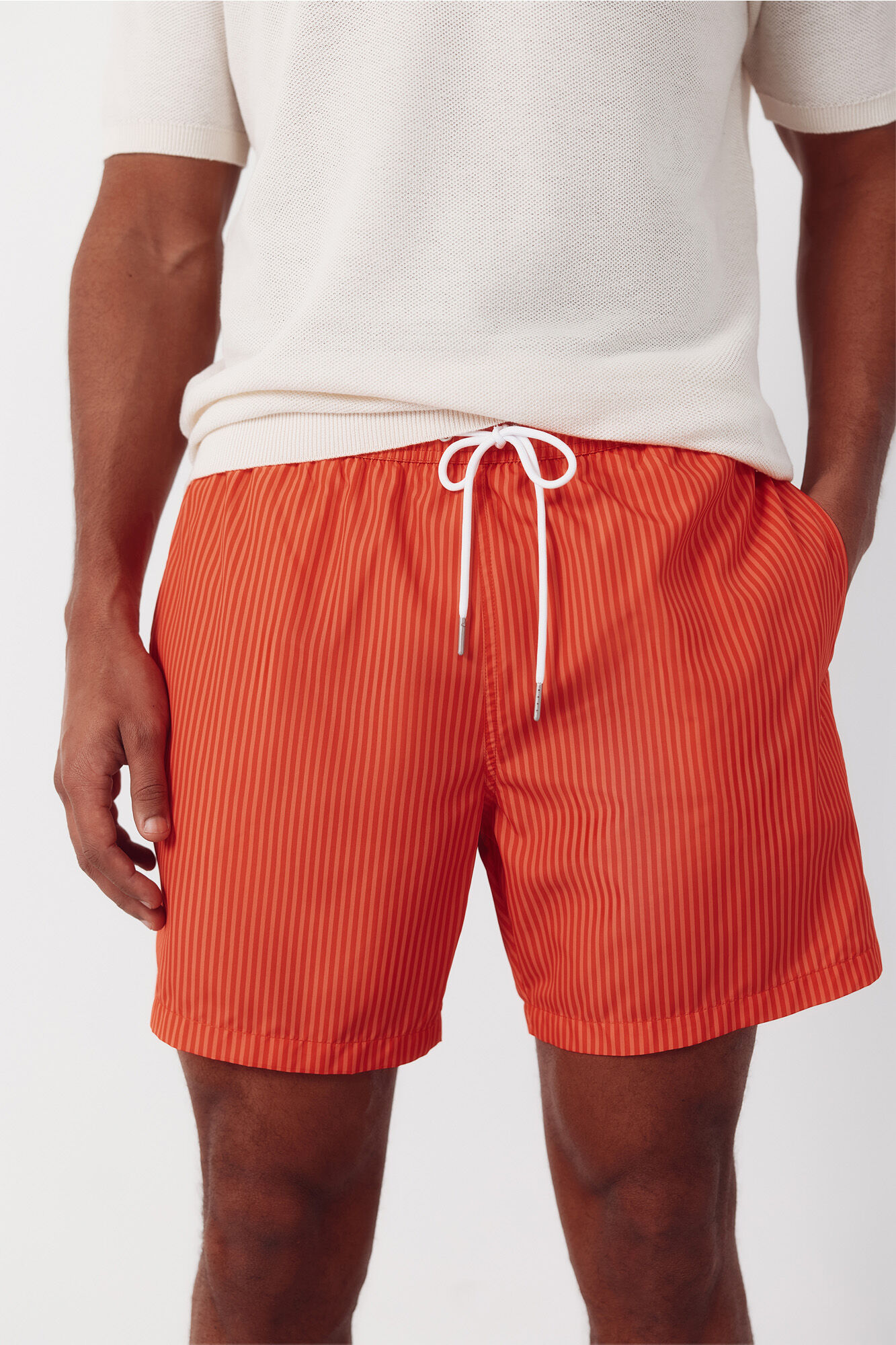 Cortefiel Striped print swimwear