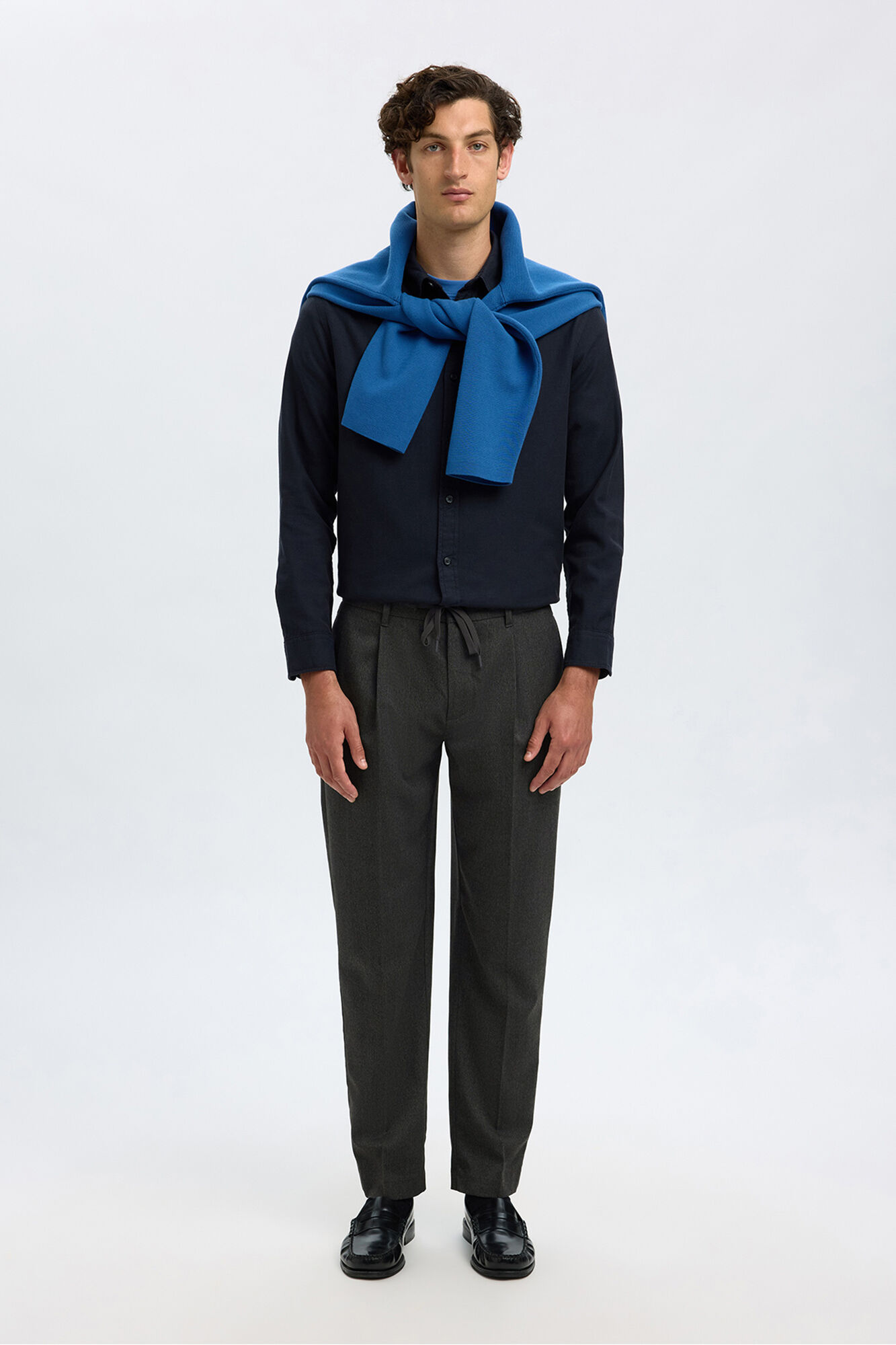 Selected Cal&ccedil;as plissadas casuais