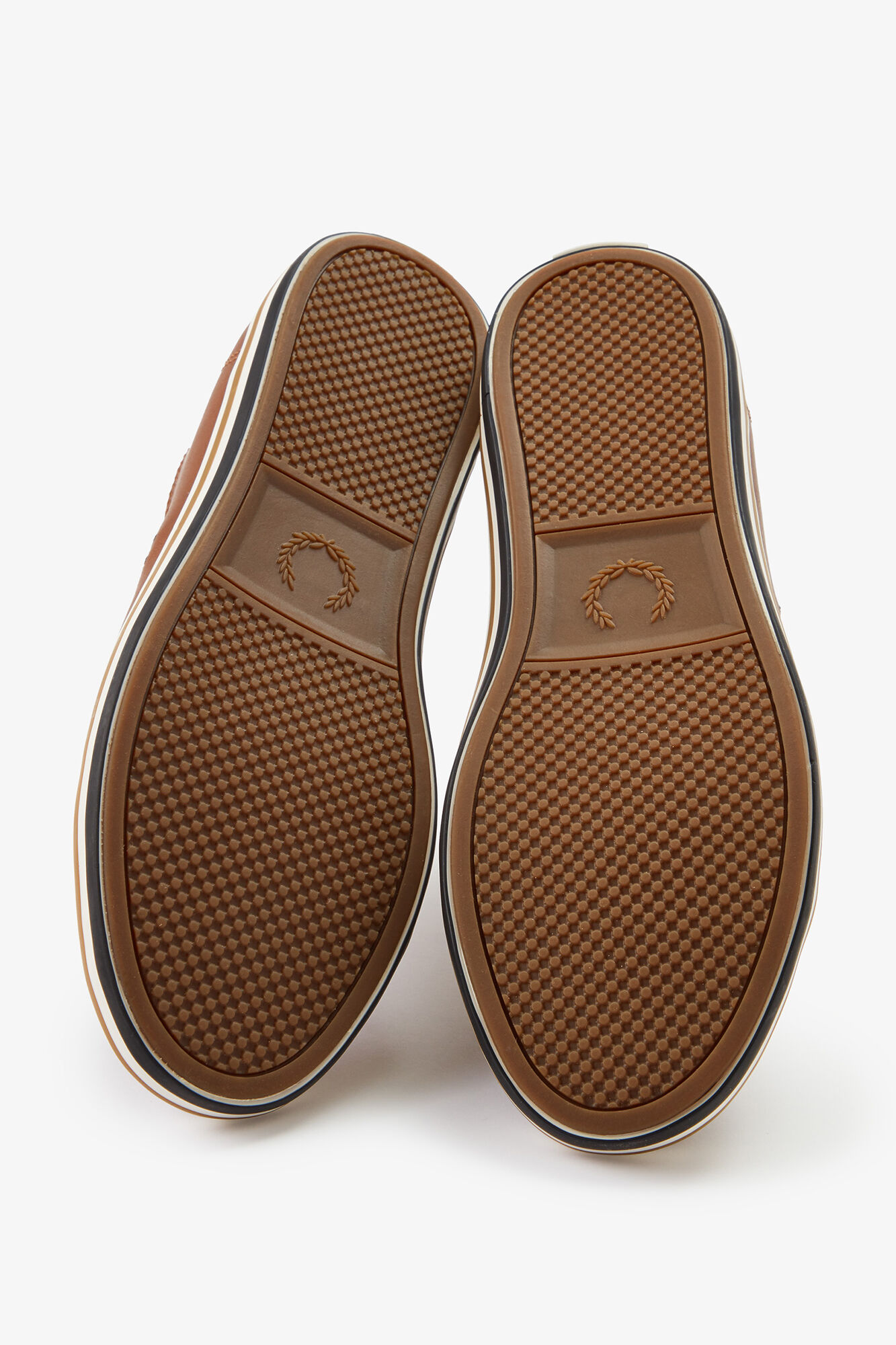 Fred Perry Kingston leather trainer Brown