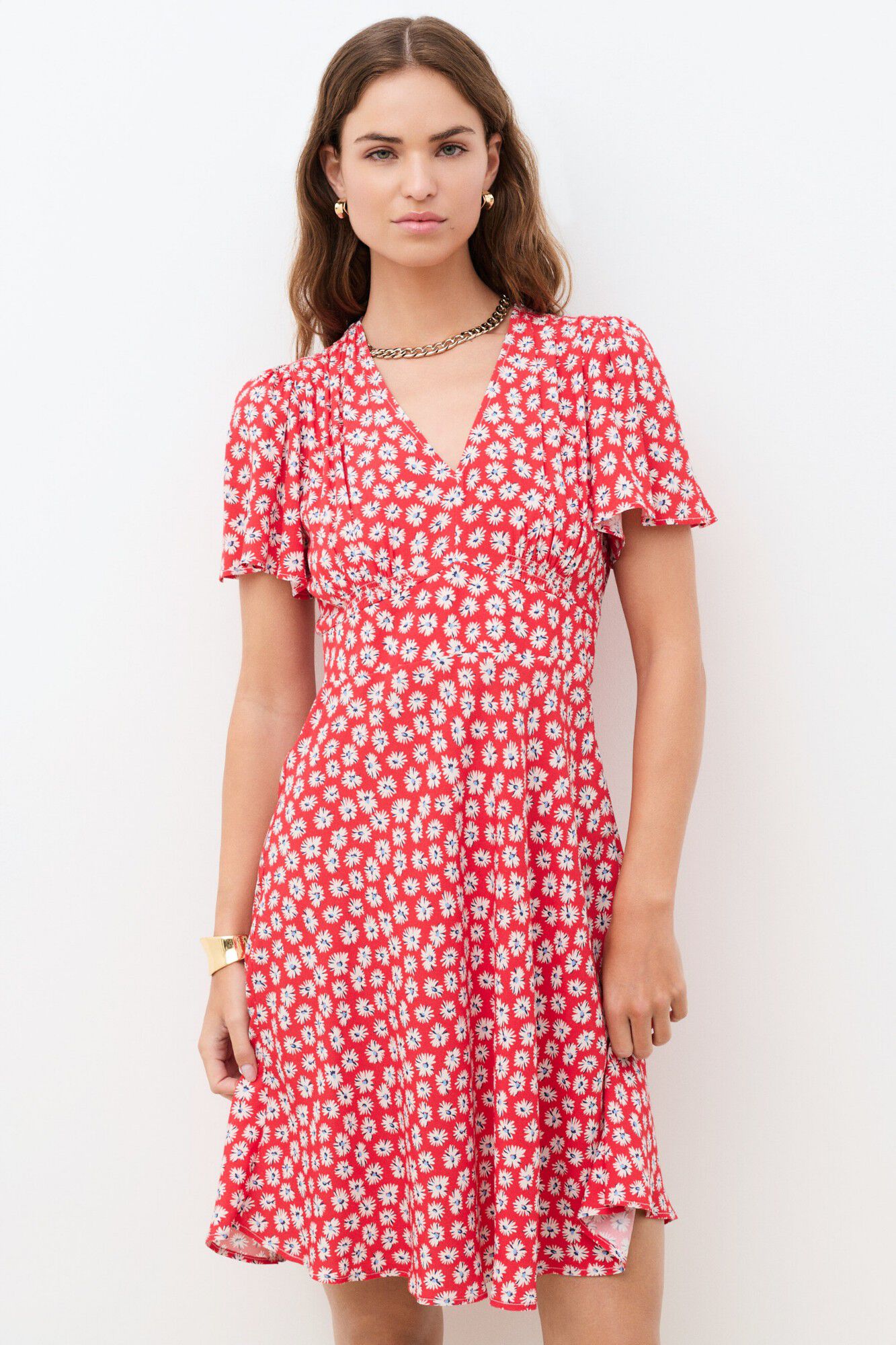 Caroll Vestido curto Romelina Multicolorido