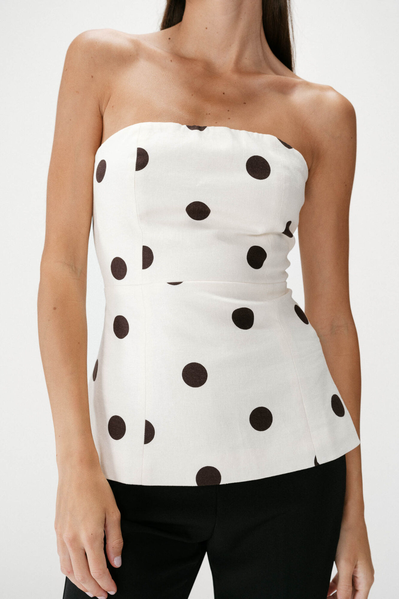 Grace & Mila Top estampado bolinhas Wixie