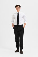 Selected Slim fit suit trousers  Black